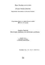 Konspekts 'Patērētāju zināšanu un attieksmes pētīšana', 1.