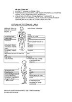 Konspekts 'Koriģējošā vingrošana. Stājas vērtēšanas lapa', 1.