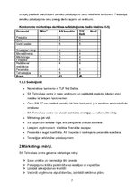 Referāts 'Uzņēmuma SIA "Tehniskais centrs" mārketinga plāns', 7.