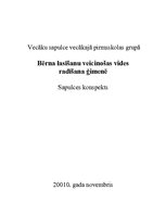 Konspekts 'Bērna lasīšanu veicinošas vides radīšana ģimenē', 1.
