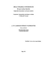 Konspekts 'Mikroekonomikas teorija', 1.