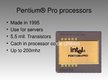Prezentācija 'Pentium Processors', 3.