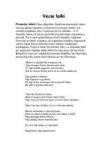 Referāts 'Senā Ēģiptes dzeja', 1.