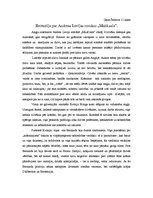 Konspekts 'Recenzija par Andrea Levijas darbu "Mazā sala"', 1.