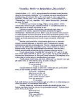 Konspekts 'Veronikas Strēlertes dzejas izlase "Mans laiks"', 1.