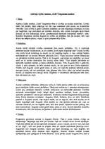 Konspekts 'Andreja Upīša romāna "Zelts" fragmenta analīze', 1.