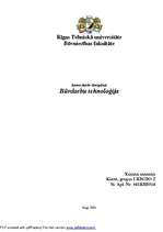 Referāts 'Būvdarbu tehnoloģija - biroju ēka', 1.