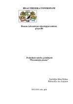 Referāts 'Prezentācijas prasme', 1.