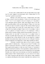 Eseja 'Vienādas tiesības visiem, īpašas privilēģijas - nevienam', 1.