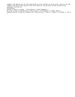 Eseja 'Market for Securities', 3.