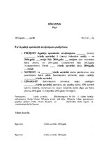 Paraugs 'Rīkojuma paraugs atvaļinājumam', 1.