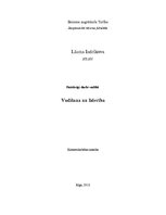 Referāts 'Vadīšana un līderība', 1.