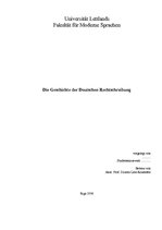 Referāts 'Die Geschichte der Deutschen Rechtschreibung', 1.