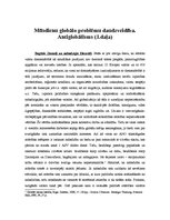 Konspekts 'Mūsdienu globālo problēmu daudzveidība. Antiglobālisms', 1.