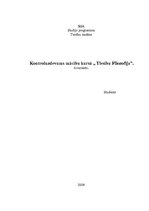 Konspekts 'Tiesību filosofija', 1.