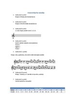 Paraugs 'Kontroldarbs mūzikā 9.klasei', 1.