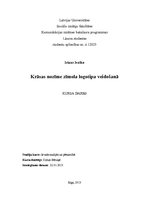 Referāts 'Krāsas nozīme zīmola logotipa veidošanā', 1.