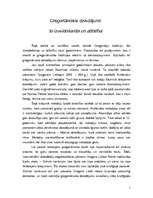 Referāts 'Gregoriāniskie dziedājumi: to izveidošanās un attīstība', 1.