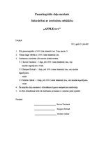 Paraugs 'Pamatkapitāla daļu saraksts', 1.