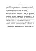 Diplomdarbs 'Mazo un vidējo uzņēmumu attīstības iespējas Latvijā', 3.