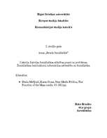 Konspekts 'Latvijas žurnālistikas attīstības posmi un problēmas', 1.