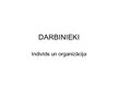 Prezentācija 'Indivīds un organizācija', 1.