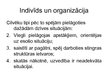 Prezentācija 'Indivīds un organizācija', 3.