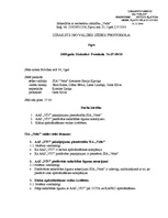 Paraugs 'Izraksts no valdes sēdes protokola', 1.