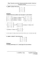 Konspekts 'Matricu un determinantu risinājumi', 3.