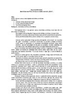 Eseja 'Identitātes konflikta risinājums A.Bela romānā "Būris"', 1.