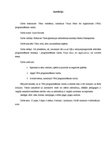 Referāts 'Testu veidošana, izmantojot programmēšanas valodu "Visual Basic for Applications', 2.