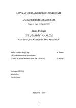 Referāts 'Z/S "Pīlādži" analīze', 2.