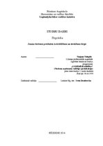 Referāts 'Jaunu tūrisma produktu izstrādāšana un ieviešana tirgū', 1.