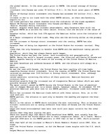 Eseja 'NAFTA and its Effects for all Parties Involved', 2.