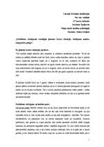 Eseja 'Problēmas risinājuma stratēģija ģimenes krīzes situācijā', 1.