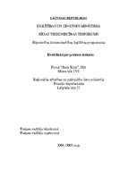 Referāts 'Darbs ar personālu un grāmatvedības plānošana', 1.