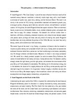 Konspekts 'The Great Gatsby analysis', 1.