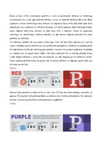 Prezentācija 'Krāsu un burtu šrifta izmantošanas specifika reklāmā', 2.
