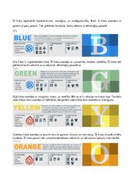 Prezentācija 'Krāsu un burtu šrifta izmantošanas specifika reklāmā', 3.