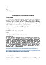 Referāts 'Kalcija daudzums pienā', 1.