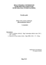 Konspekts 'Komunikācijas vēsture. Otrais kopsavilkums', 1.