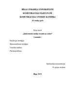Konspekts 'Failu un tehnoloģiju ilgtermiņa saglabāšanas stratēģijas', 1.