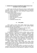 Referāts 'Mārketinga loma SIA "X"', 18.