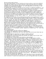 Eseja 'Decision Making Model Analysis', 1.