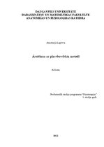 Konspekts 'Ārstēšana ar placebo efekta metodi', 1.