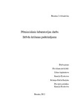 Konspekts 'Brīvās krišanas paātrinājums', 1.