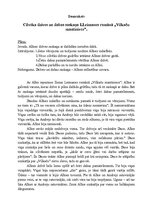 Eseja 'Cilvēka dzīves un dabas saskaņa Ilonas Leimanes romānā "Vilkaču mantiniece"', 1.