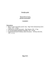 Konspekts 'Ekonomiskās sistēmas', 1.