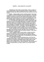 Eseja 'Izglītība - nepieciešamība vai prestižs', 1.