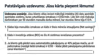 Prezentācija 'Tehnoloģiju loma vadības lēmumu pieņemšanā', 10.